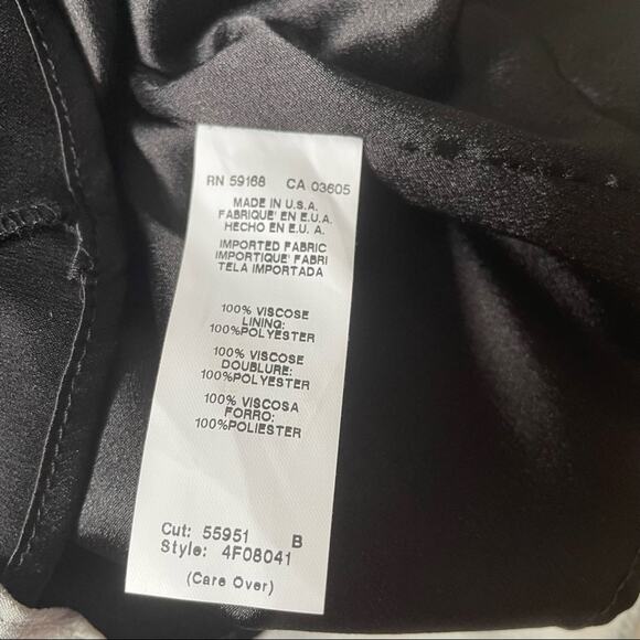 Revolve Fifteen Twenty Faded Marble Drape Side Angle Blouse Asymmetric XS NWT - Picture 11 of 15